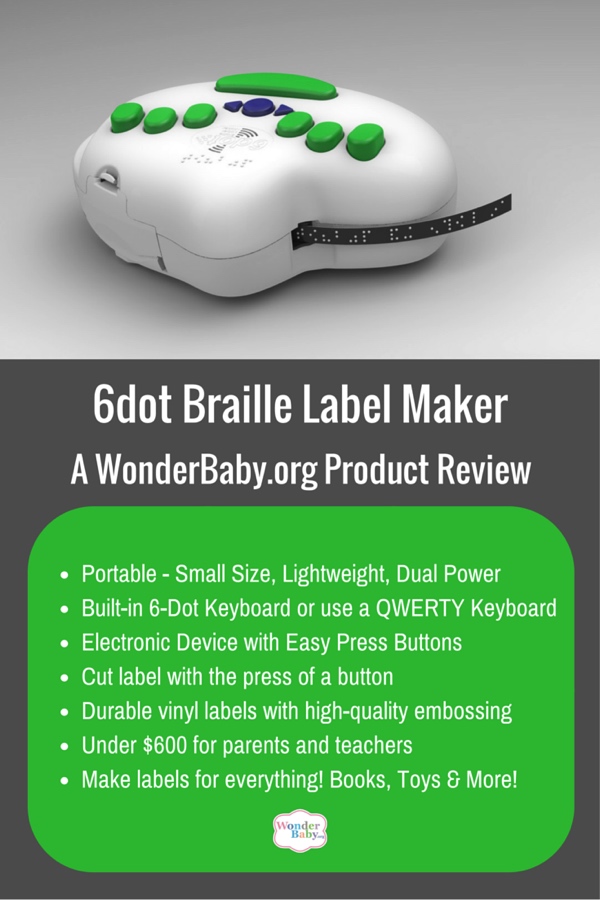 6dot Braille Label Maker
