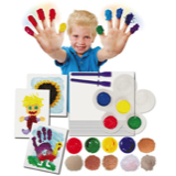 Sensory Solutions Finger Painting Kit