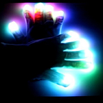 Multicolor LED Gloves