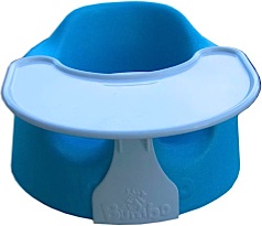 Bumbo Baby Seat with tray.