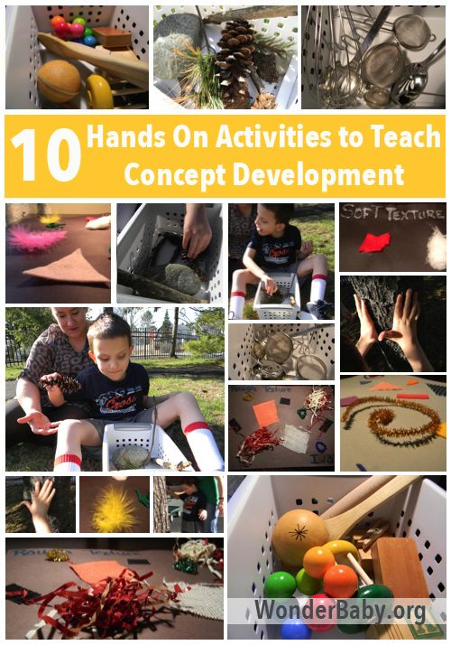 teaching concept development to blind kids