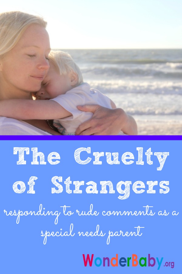 The Cruelty of Strangers: Responding to rude comments as a special needs parent