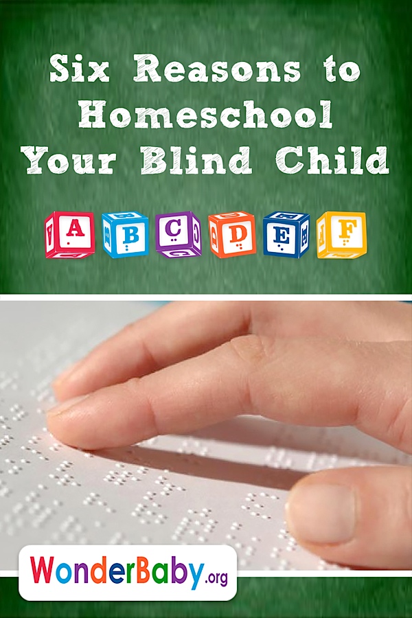 Six Reasons to Homeschool Your Blind Child