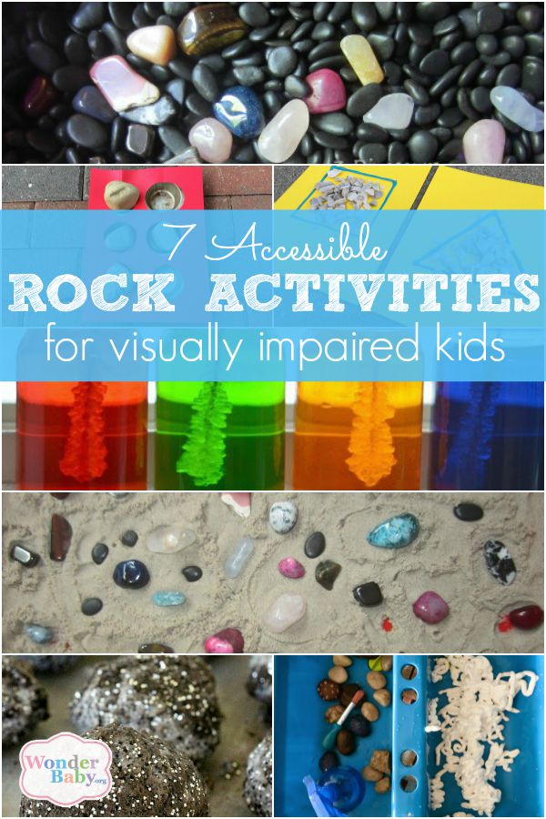7 Accessible Rock Activities for Visually Impaired Kids