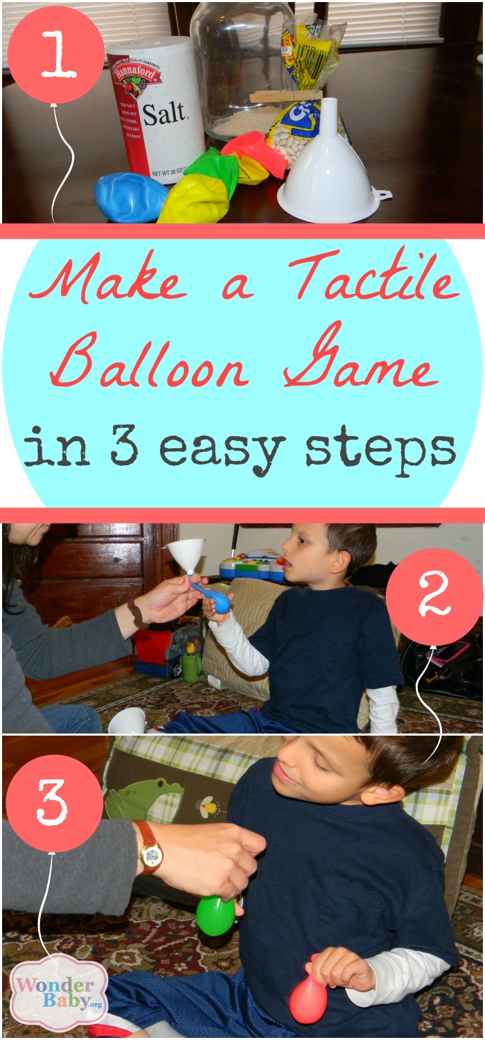 How to make your own tactile balloon game