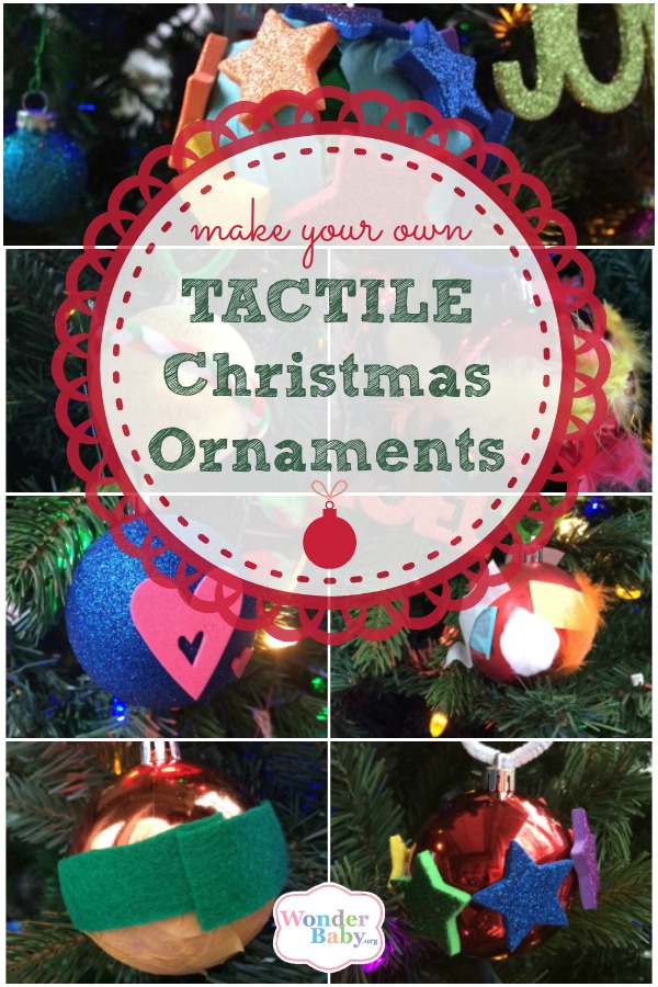 Make Your Own Tactile Christmas Ornaments!