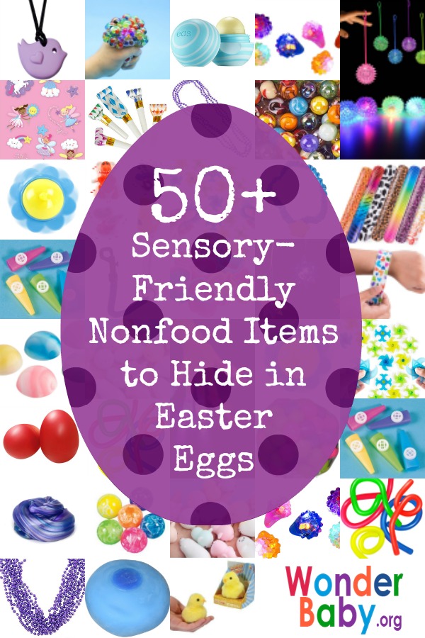 50 Sensory-Friendly Nonfood Items to Hide in Easter Eggs for Kids Who Can't Eat Candy