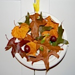 autumn wreath art project