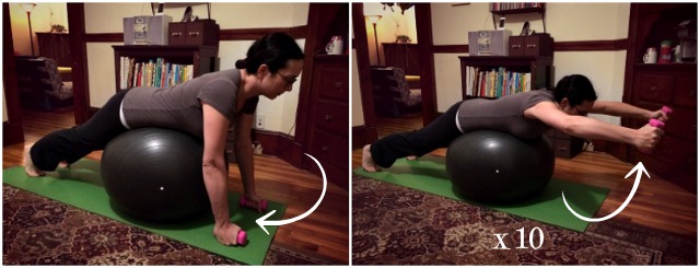 Back Extension with Ball