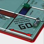 Braille Monopoly Board Game