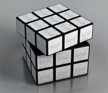Braille Rubiks Cube