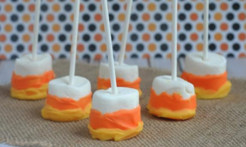 Candy Corn Marshmallows