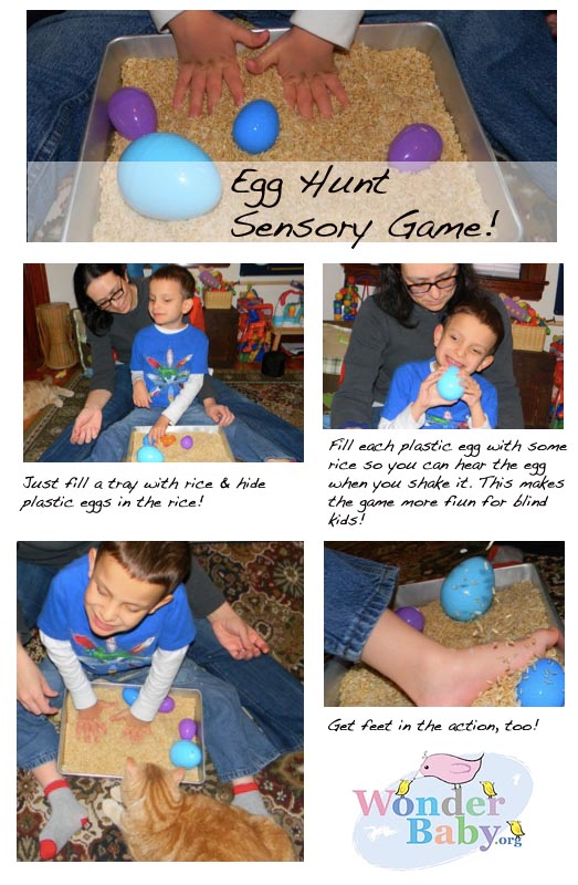 Egg Hunt Sensory Game