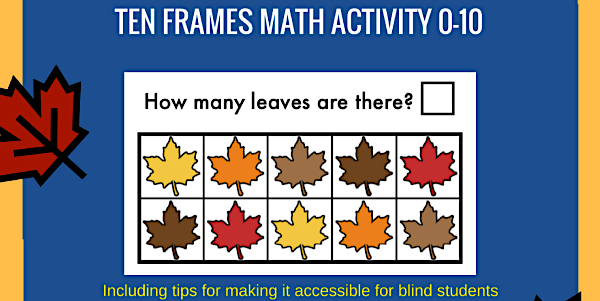 Fall leaves counting game