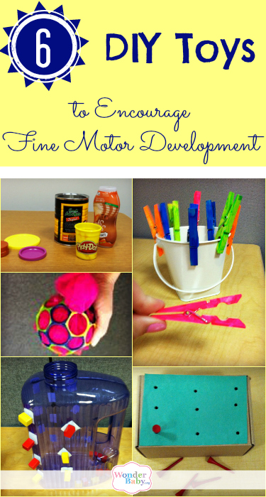 6 DIY Toys to Encourage Fine Motor Development