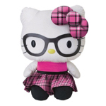 Hello Kitty Plush with Glasses