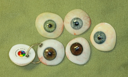 3d printed artificial eyes