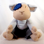 Plush Lamby Lambpants Patching Cuddle Toy