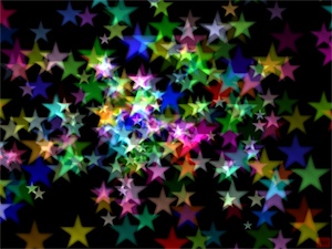 Screenshot of Sensory Light Box stars