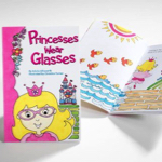 Princesses Wear Glasses Book and Dress Up Kit