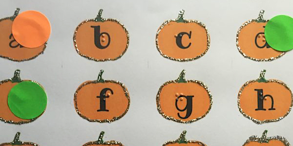 pumpkin letter game