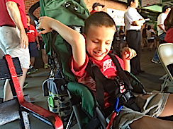 Ivan at a Red Sox game