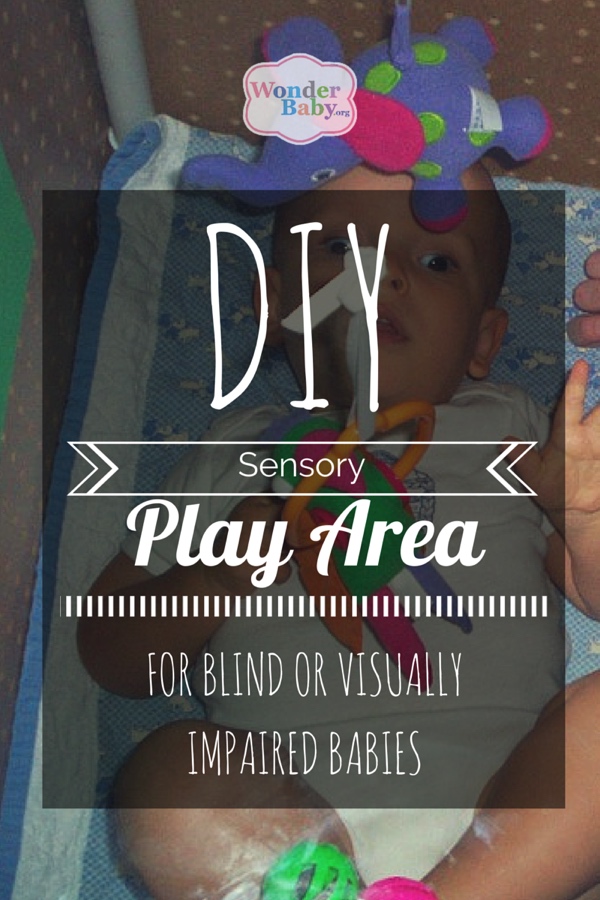 DIY Sensory Play Area for Blind or Visually Impaired Babies