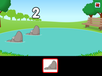 Five Sharks Swimming screenshot