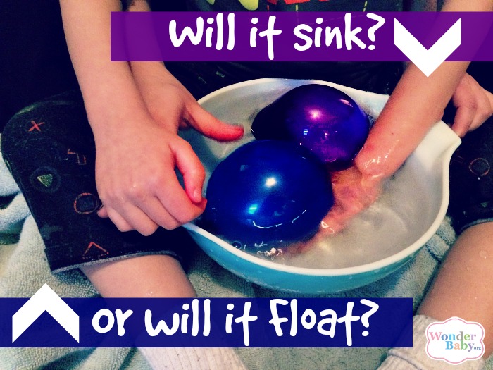 Will it sink or will it float? A simple and accessible science experiment.
