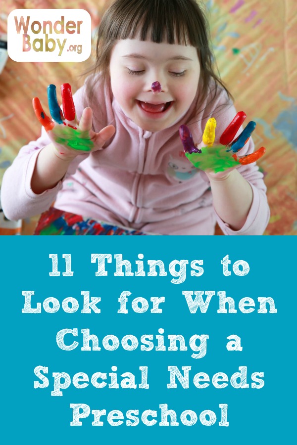 11 Things to Look for When Choosing a Special Needs Preschool