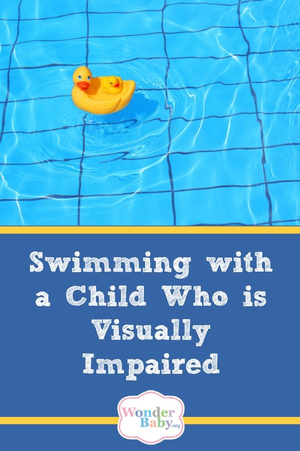 Swimming with a Child Who is Visually Impaired