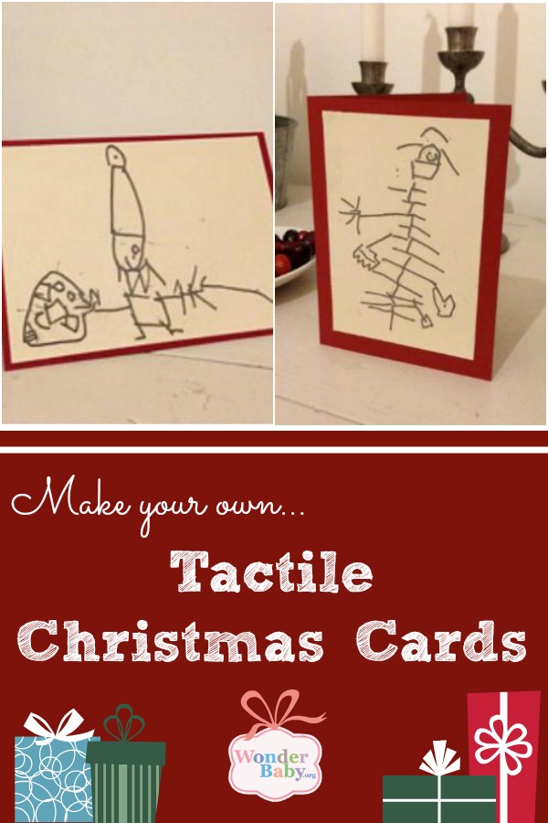 Make Your Own Tactile Christmas Cards