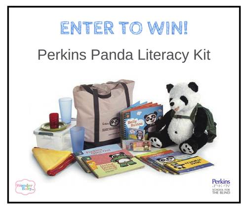 Enter to win a complete Perkins Panda Early Literacy Kit