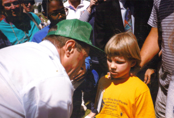 Skylar meeting Governor Cuomo