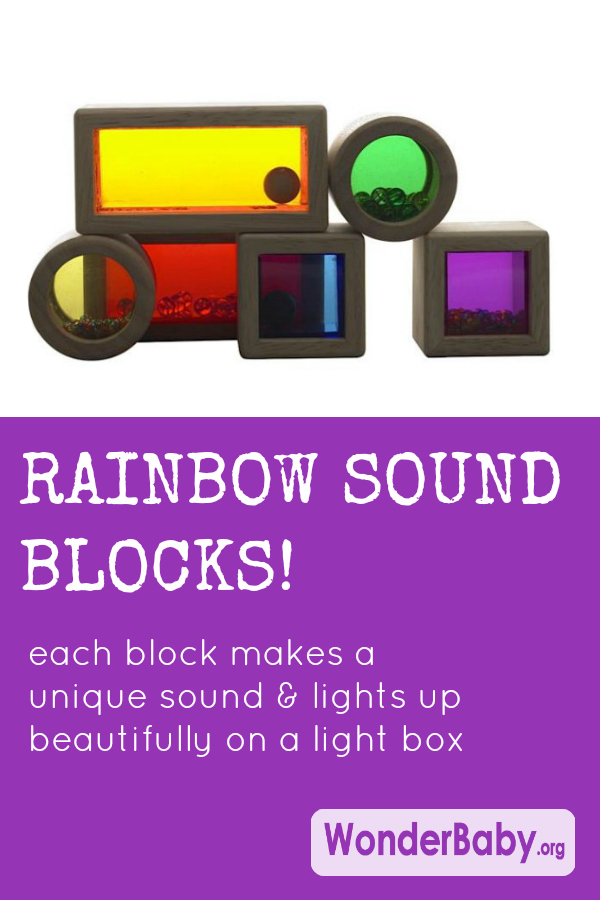 rainbow sound blocks