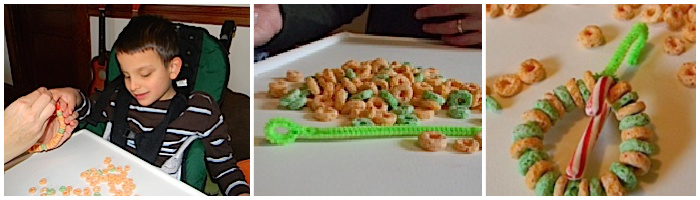 making apple jacks wreaths