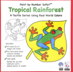 tropical rainforest paint by number