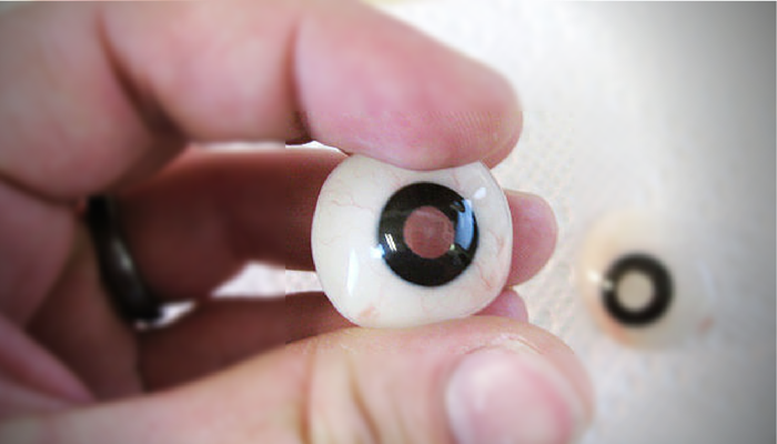 3D printed eye