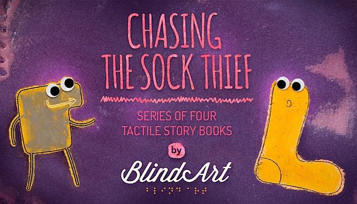 Chasing the sock thief cover art