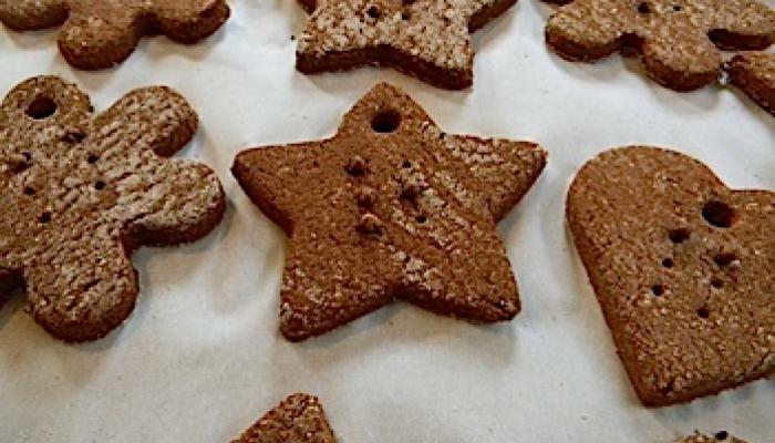 Apple Cinnamon Ornaments in Braille