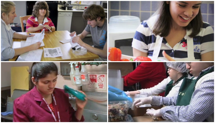 blind students exploring employment