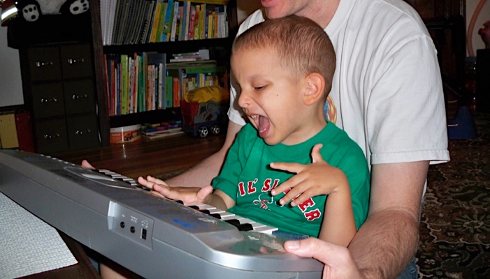 Ivan loves music!