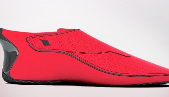 Red Lechal shoe