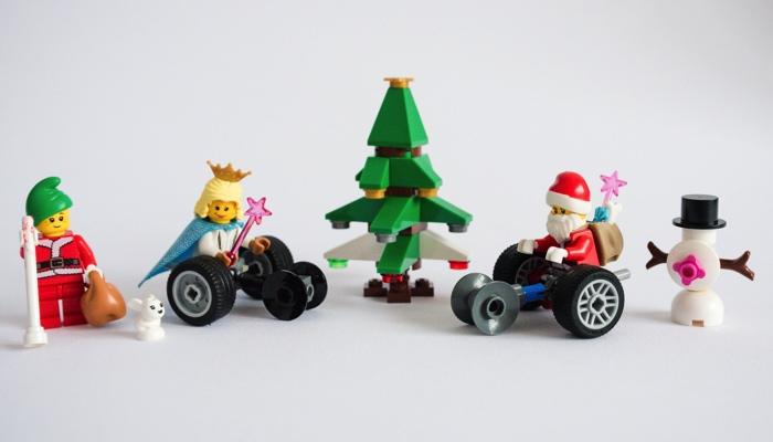 Christmas Wands 'n' Wheels LEGO Set