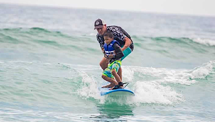 learning to surf