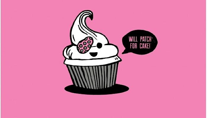 Will Patch for Cake t-shirt