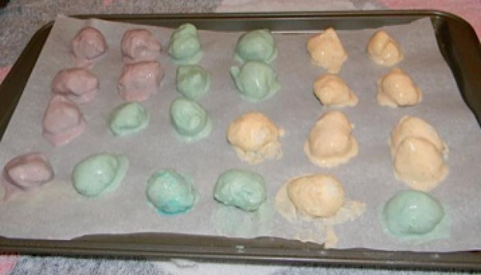 baked cotton balls