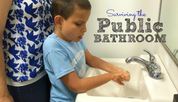 Ivan washing his hands in the sink