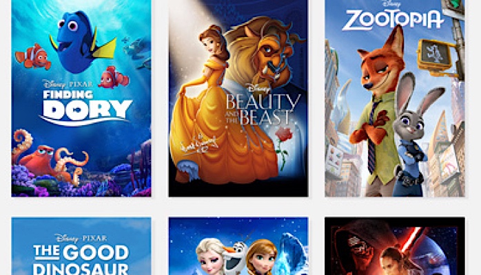 Disney Movies Anywhere App