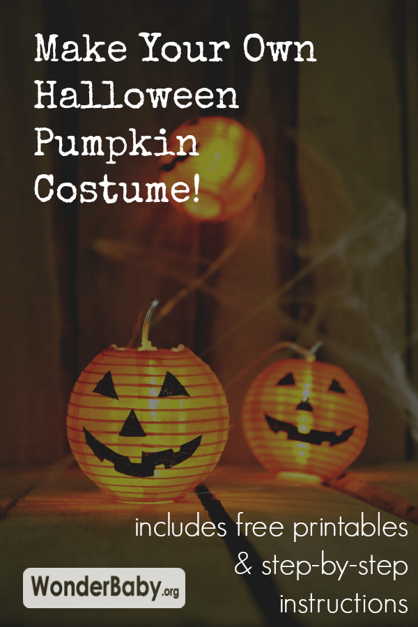 make your own halloween pumpkin costume